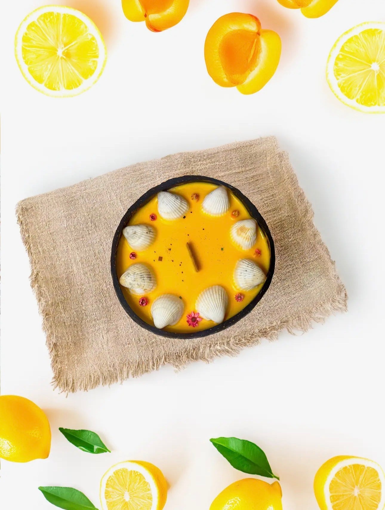 Bougie Dolce Vita – Abricot, Pêche & Citron 🍑🍋✨ - Marfinio