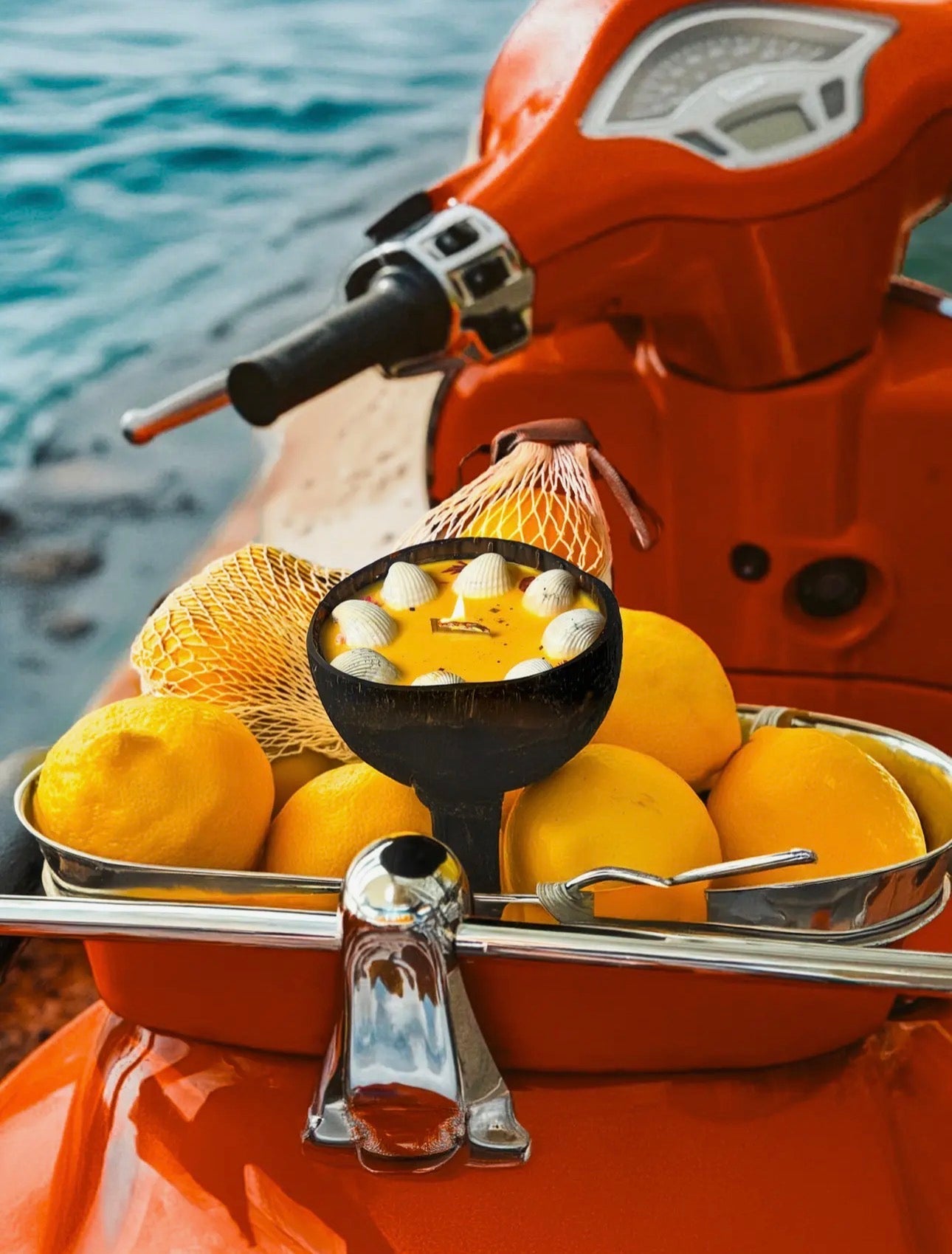 Bougie Dolce Vita – Abricot, Pêche & Citron 🍑🍋✨ - Marfinio