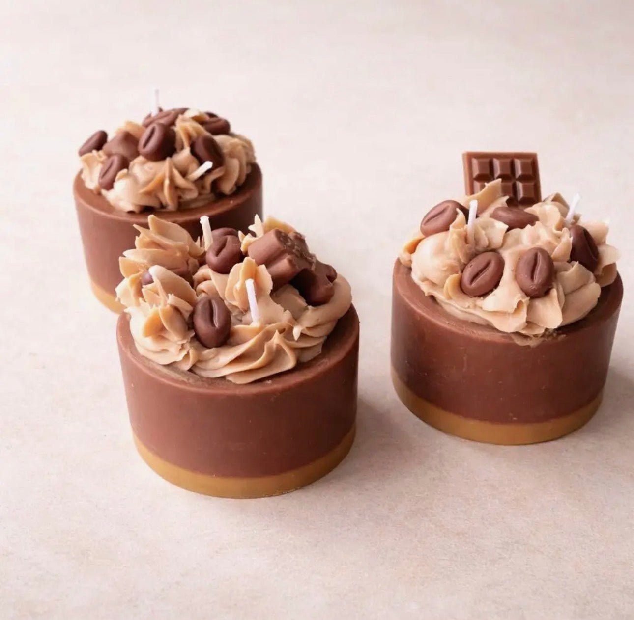 Bougie Gâteau café ☕🕯️ - Marfinio