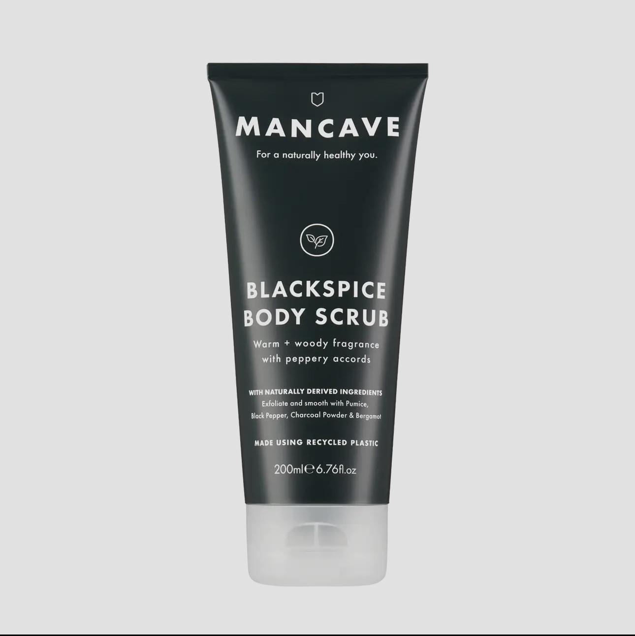 Gommage Corps Homme – Épices Noires & Charbon - Marfinio