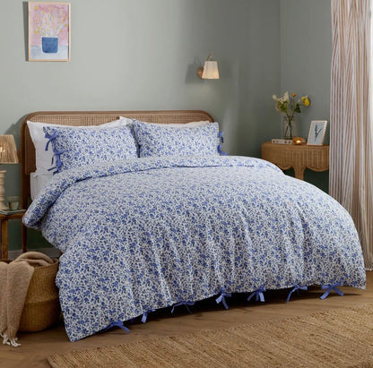 Parure HANNAH BLEU FLORAL - Marfinio