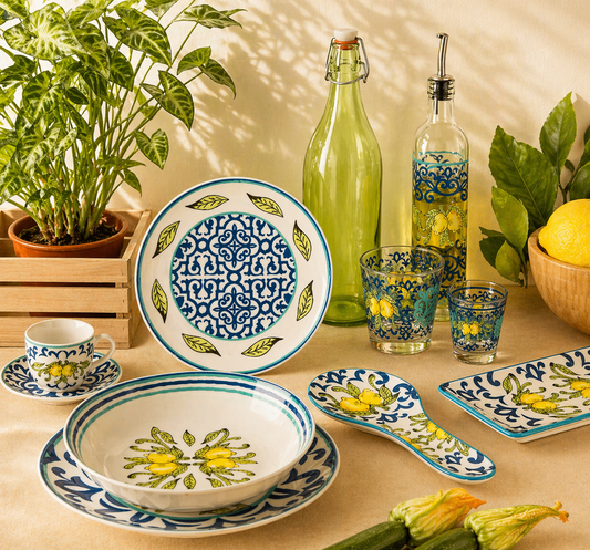 Service d’assiettes Amalfi Prestige – 18 pièces - Marfinio